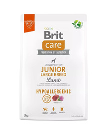 BRIT Care hüpoallergeenne Junior Suurtõugudele lambalihaga 3 kg