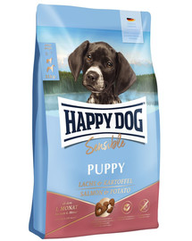 HAPPY DOG Sensible Puppy Lachs 20 kg (2 x 10 kg) kutsikate jaoks lõhe ja kartulid