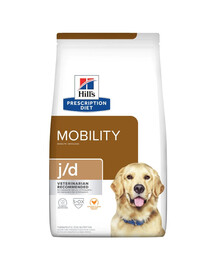 HILL'S Prescription Diet Canine j/d 24 kg (2 x 12 kg) Kuivtoit täiskasvanud koertele, mis parandab koera liikuvust
