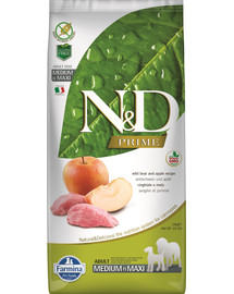 FARMINA N&D Boar & Apple Adult Medium & Maxi 2,5 kg