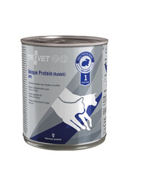 TROVET Unique Protein Rabbit UPR koertele ja kassidele Küülik 12x800 g