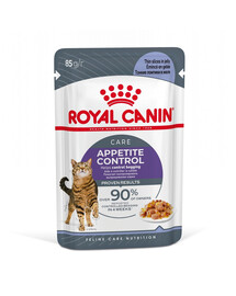 ROYAL CANIN Appetite Control Jelly 48x85 g märgtoit täiskasvanud kassidele, kellel on liigne söögiisu