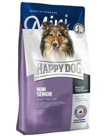 HAPPY DOG Mini Senior 8 kg (2 x 4 kg) Toit vanematele väikestele koertele