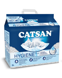 CATSAN Hygiene Plus 5 l looduslik kasside allapanu