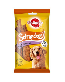 PEDIGREE Schmackos maitsvat maiuspala   86g 3+1 Tasuta