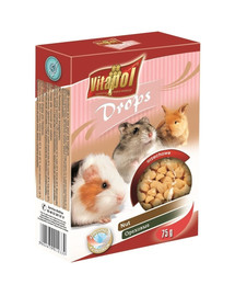 VITAPOL Lašeliai graužikams - riešutiniai 75g
