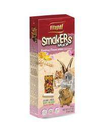 Vitapol Smakers graužikams su žiedlapiais