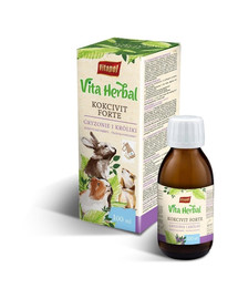 VITAPOL Vita Herbal Kokcivit Forte prekė nuo kokcidiozės graužikams ir triušiams 100 ml