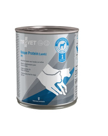 TROVET Unique Protein Lamb UPL koertele ja kassidele lambaliha 12x800 g