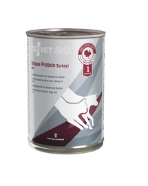 TROVET Unique Protein Turkey UPT koertele ja kassidele kalkun 12x400 g