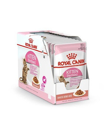 ROYAL CANIN Kitten  märgtoit kastmes kuni 12 kuu vanustele steriliseeritud kassipoegadele 24 x 85 g