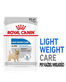 ROYAL CANIN Light Weight Care märgtoit - pasteet täiskasvanud koertele, kellel on kalduvus ülekaalulisusele 24 x 85 g