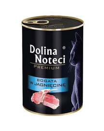 DOLINA NOTECI Premium Bogata  lambaga täiskasvanud kassidele 400 g