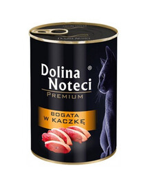 DOLINA NOTECI Premium Bogata parditoit täiskasvanud kassidele 400 g