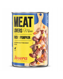 JOSERA Meatlovers menüü part kõrvitsaga 800g