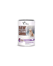 VETEXPERT Raw Paleo Kaczka/ Part täiskasvanutele, konserv 400g