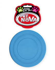 PET NOVA DOG LIFE STYLE Frisbee 18cm sinine, mündi maitsega