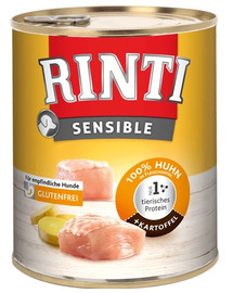 RINTI Sensible Kana kartuliga 6x800 g + kott TASUTA