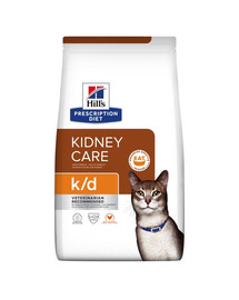 HILL'S Prescription Feline Diet k/d  kassidele 8 kg