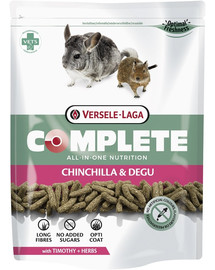Versele Laga Complete Chinchilla & Degu toit tšintšiljadele ja deegudele 500 g