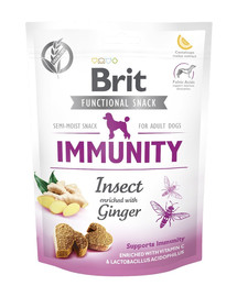 BRIT Care Dog Functional Snack immunity insect 150 g putukatega rikastatud suupiste koera immuunsuse tõstmiseks