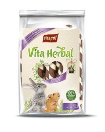 Vitapol Vita Herbal kõrred köögiviljade ja puuviljadega närilistele ja küülikutele 200 g
