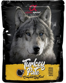 ALPHA SPIRIT kalkunipasteet 300g kotike koertele