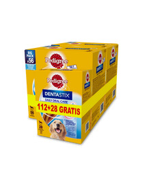 PEDIGREE DentaStix (suured tõud) hambaravi koertele 56 + 28 tk.