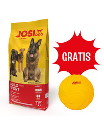 JOSERA JosiDog Agilo Sport 15kg täistoit täiskasvanud koertele, kes on aktiivsed ja kelle energiavajadus on suurenenud. +FRISBE TASUTA