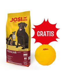 JOSERA JosiDog Regular Adult 15 kg kuivtoit suurenenud füüsilise ja vaimse aktiivsusega koertele +FRISBEE TASUTA
