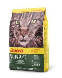 JOSERA Nature Cat  Kassi teraviljavaba 400 g
