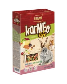 VITAPOL puu- ja köögiviljatoit hamstritele ja küülikutele 340 g