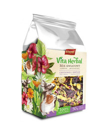 VITAPOL Vita Herbal Flower Mix Närilistele ja küülikutele 50g