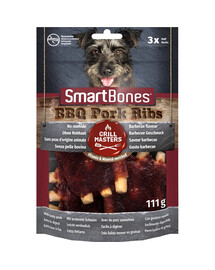 SMART BONES GrillMaster Ribs Half Rack 3 szt. kõigi koerte puhul
