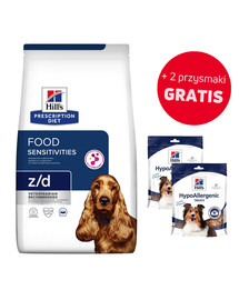 HILL'S Prescription Diet koerte toidutundlikkus 10 kg Activ Biome allergilistele koertele + 2 TASUTA maiust