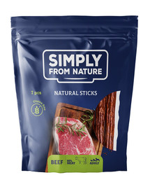 SIMPLY FROM NATURE Nature Sticks with beef naturaalsed maiuspalad veiselihaga 7 tk