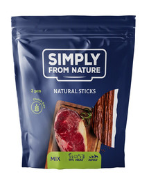 SIMPLY FROM NATURE Nature Sticks MIX naturaalsed maiuspalad erinevad maitsed 3 tk