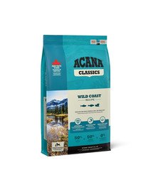 Acana Wild Coast 11,4 kg Teravilja- ja gluteenivaba toit igas vanuses ja tõugu koertele.