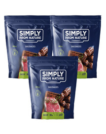 SIMPLY FROM NATURE naturaalsed veiselihavorstid 3 x 300 g