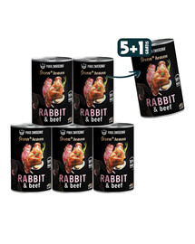 PAKA ZWIERZAKA Seventh Heaven Küülik ja veiseliha 6 x 400 g