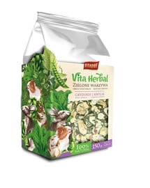 VITAPOL HERBAL graužikams Žalios daržovės 150g