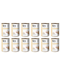 BRIT Veterinary Diet Hepatic Kalkuni- ja taimetoit maksahaiguste korral koertele 12x400g