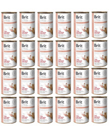 BRIT Veterinary Diet Renal Tuunikala&Lõhe&Hernes neerutoit koertele 24x400g