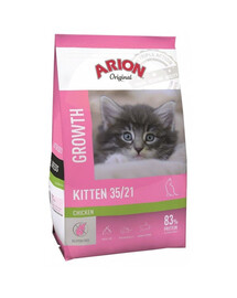 ARION Original Kitten 35/21 7,5 kg kassipoegade toit