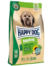 HAPPY DOG NaturCroq Mini Lamm&Reis 4kg Lambaliha ja riis