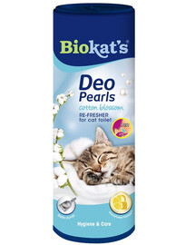BIOKAT'S Deo Pearls Cotton blossom 700 g desodifikaator allapanu jaoks