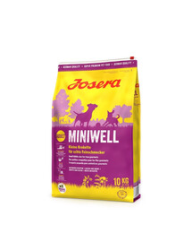 JOSERA Miniwell 10kg täiskasvanud väikest tõugu koertele