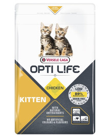 VERSELE-LAGA Opti Life Kitten Chicken 2.5 kg kassipoegade jaoks