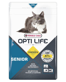 VERSELE-LAGA Opti Life Cat Senior Chicken 1 kg vanemate kasside jaoks