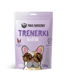 PAKA ZWIERZAKA Treenerid koos küülikuga 120 g